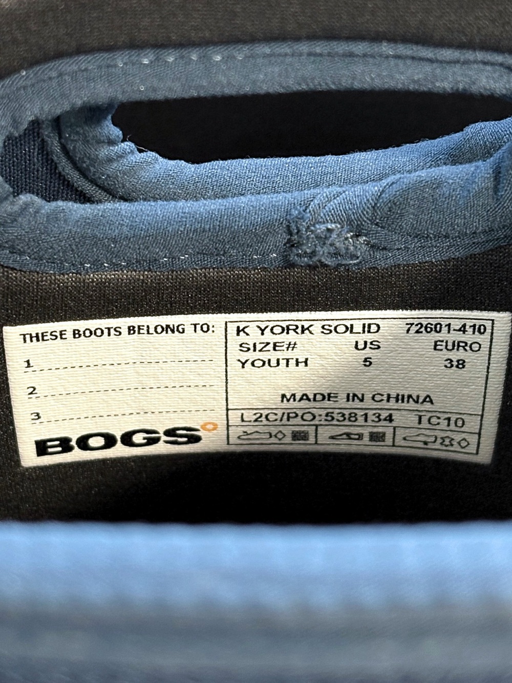 BOGS York Youth Waterproof Boots - Picture 11 of 13